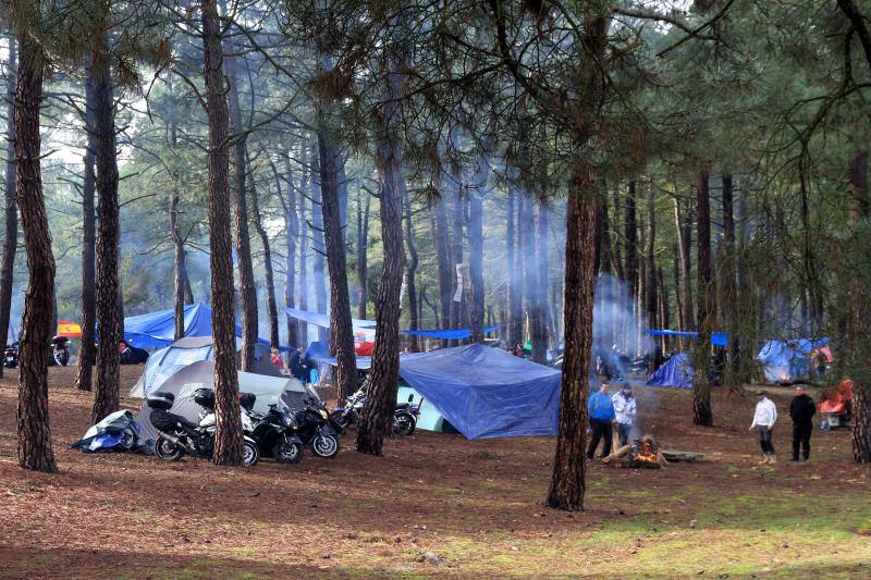 Concentración motera en Cantalejo