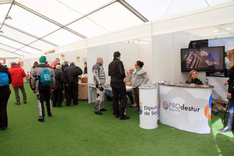 Concentración motera en Cantalejo