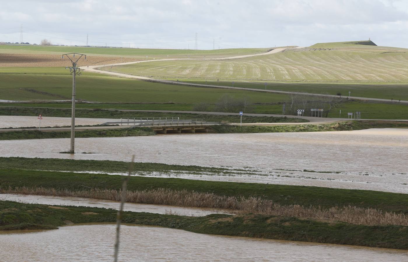 Inundaciones en Tamariz de Campos.