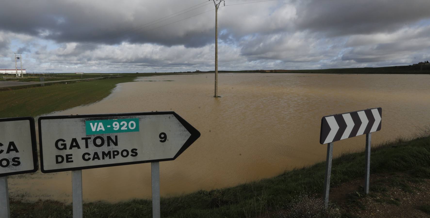 Inundaciones en Tamariz de Campos.