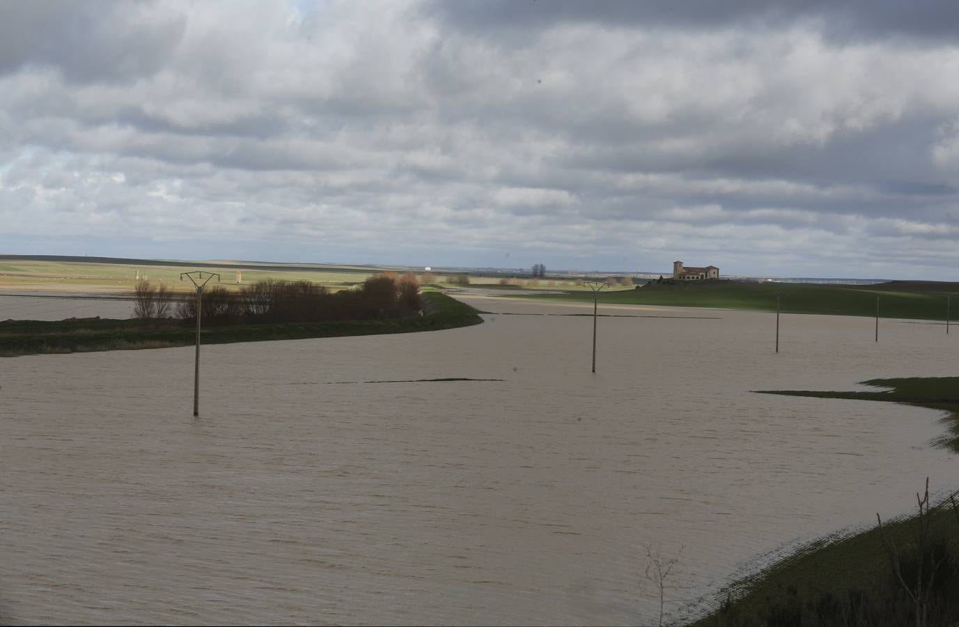 Inundaciones en Tamariz de Campos.