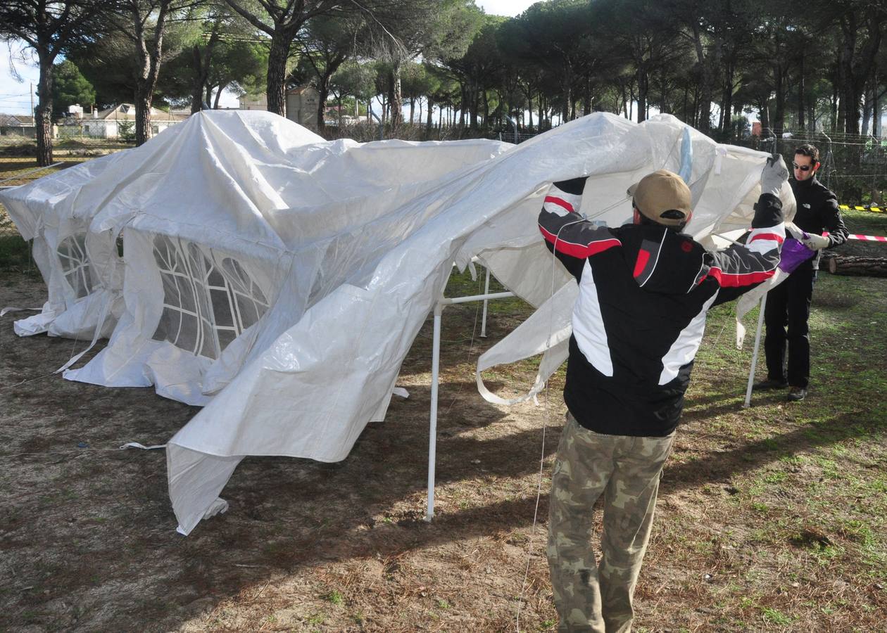 Últimos preparativos y llegada de los primeros Motauros a Tordesillas