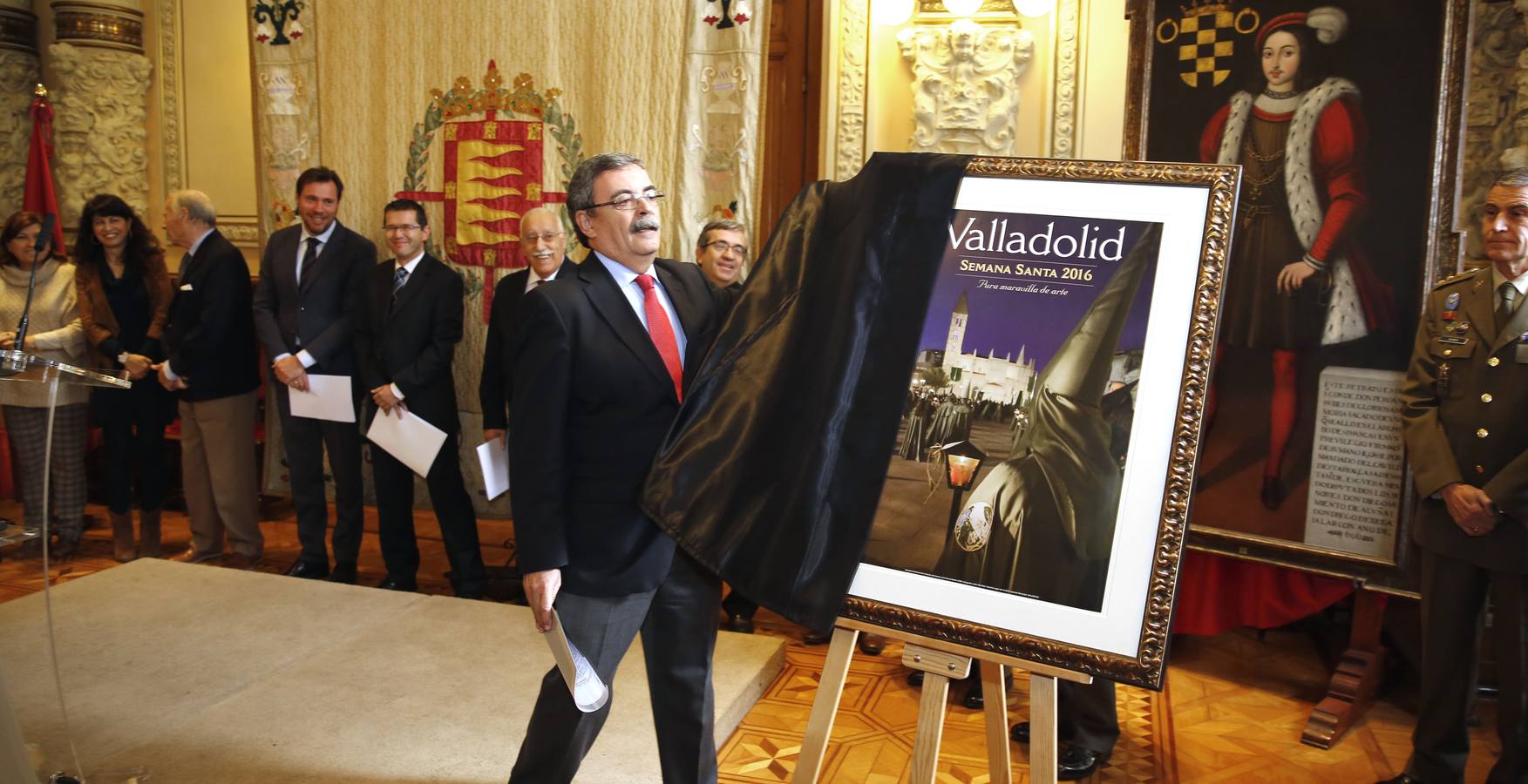 Presentación del cartel de la Semana Santa de Valladolid 2016
