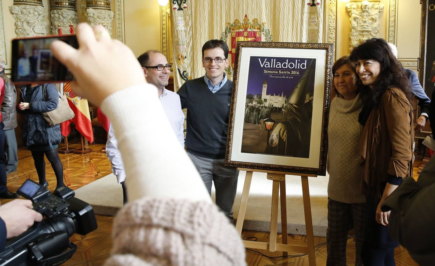 Presentación del cartel de la Semana Santa de Valladolid 2016