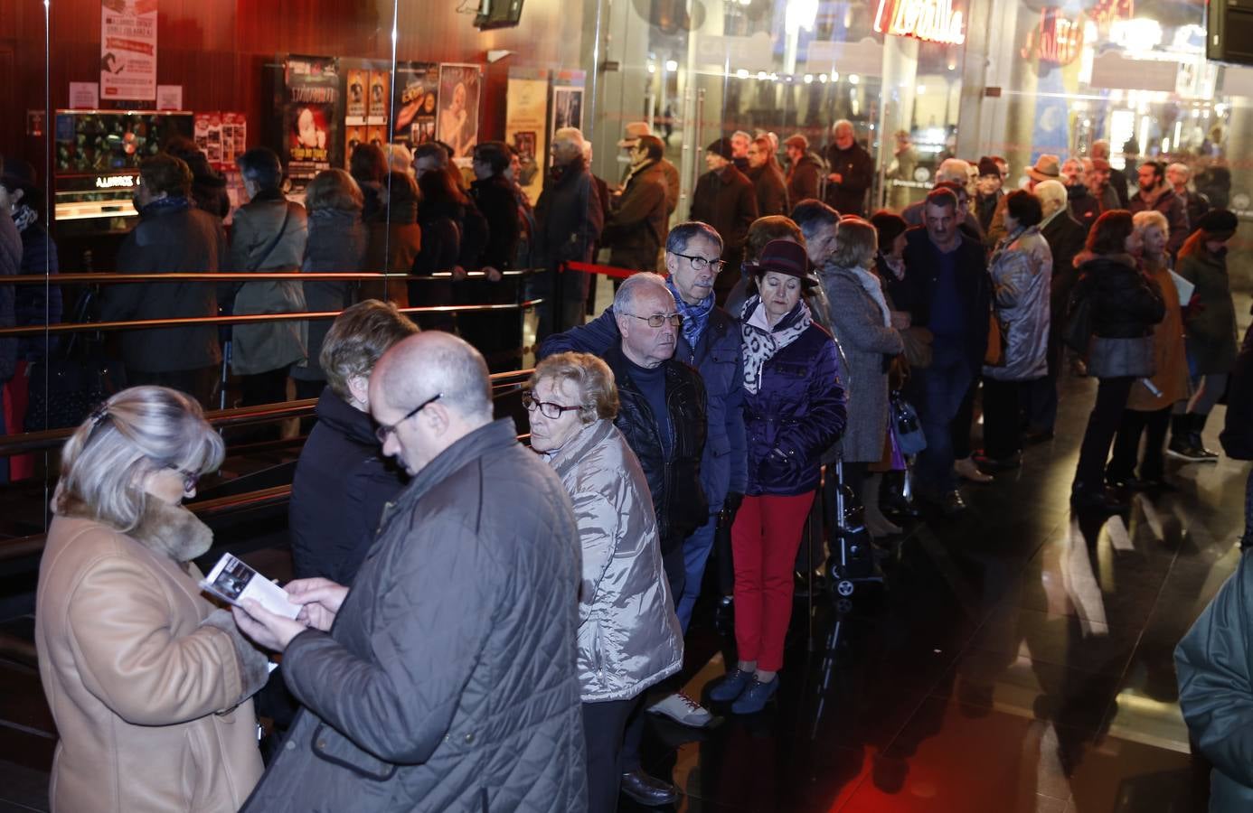 Diego Galaz en el Aula de Cultura de El Norte
