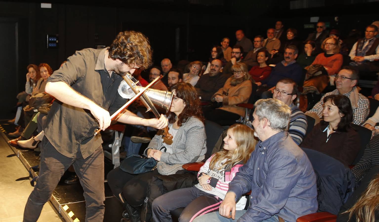 Diego Galaz en el Aula de Cultura de El Norte