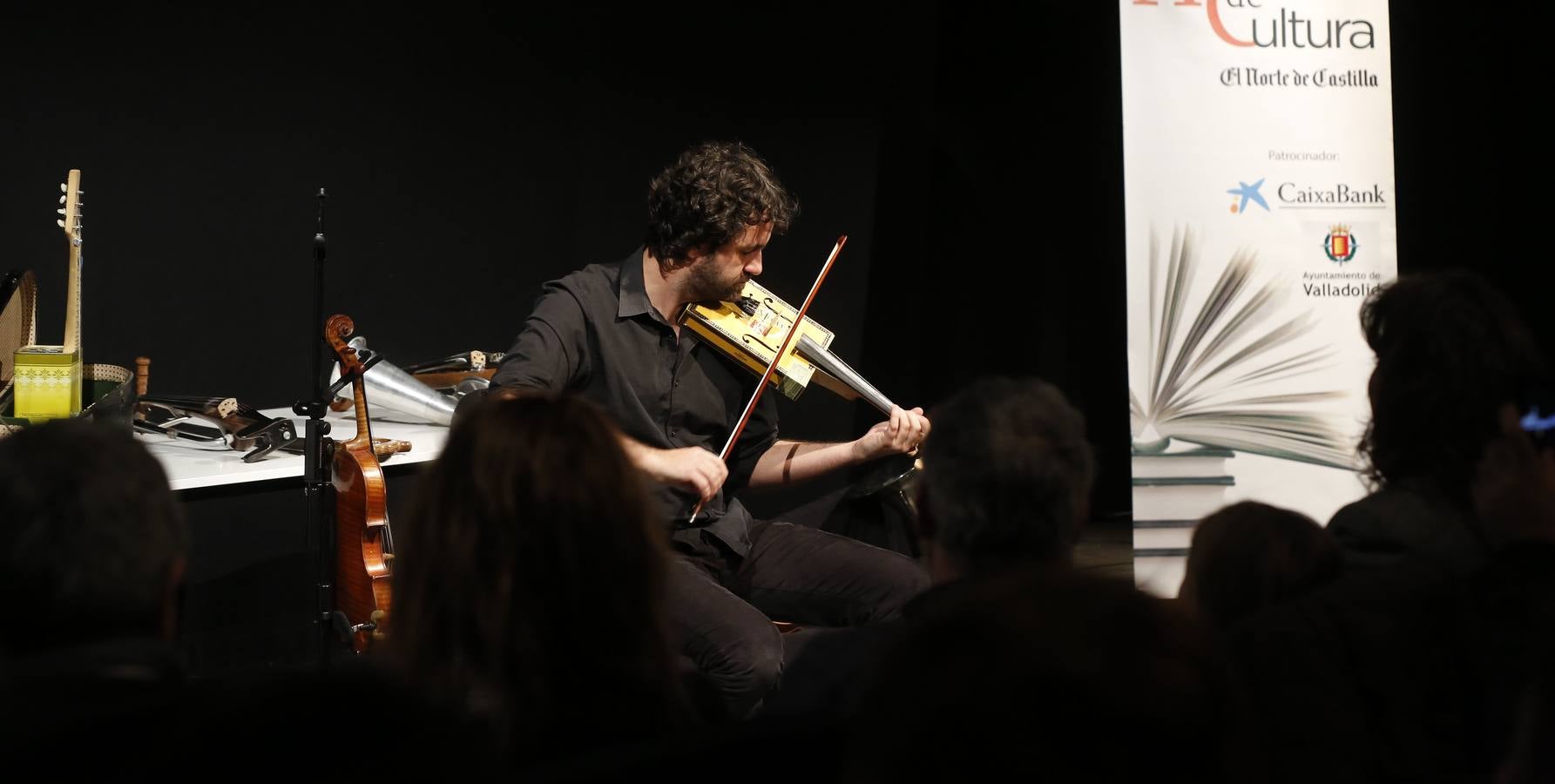 Diego Galaz en el Aula de Cultura de El Norte