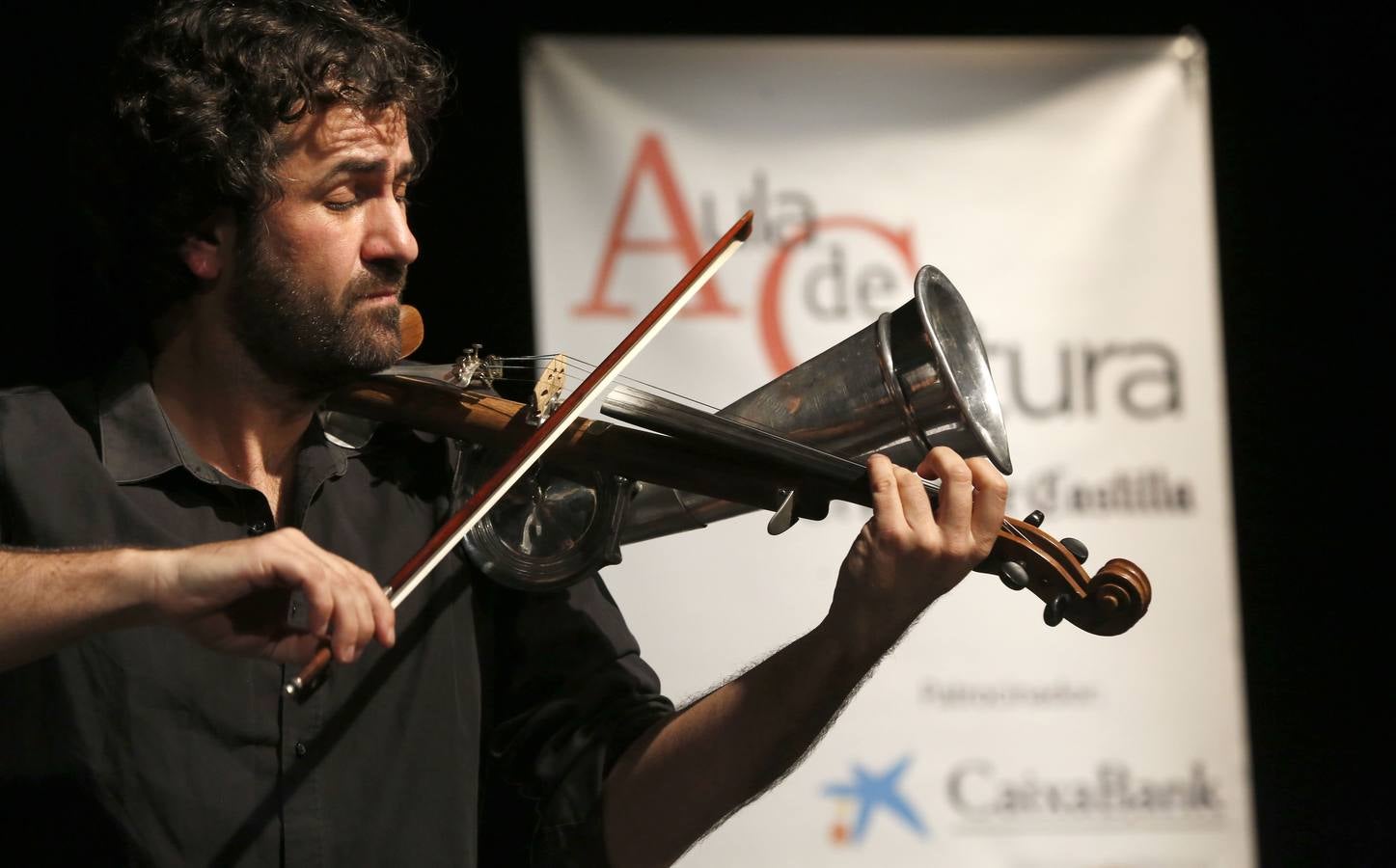 Diego Galaz en el Aula de Cultura de El Norte