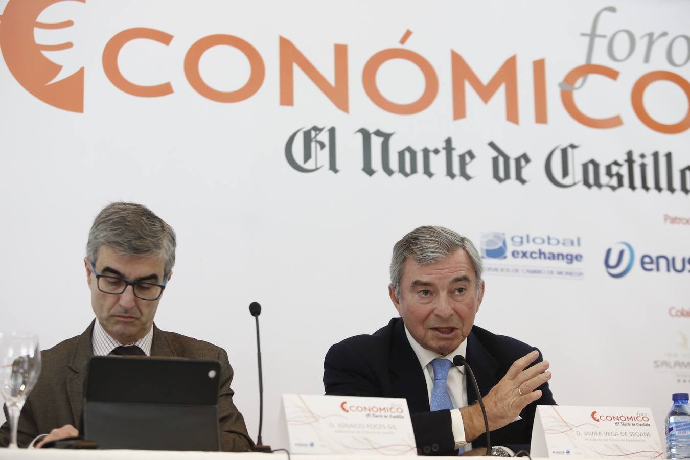 Javier de Vega Seoane, en el Foro Económico de El Norte de Castilla en Salamanca
