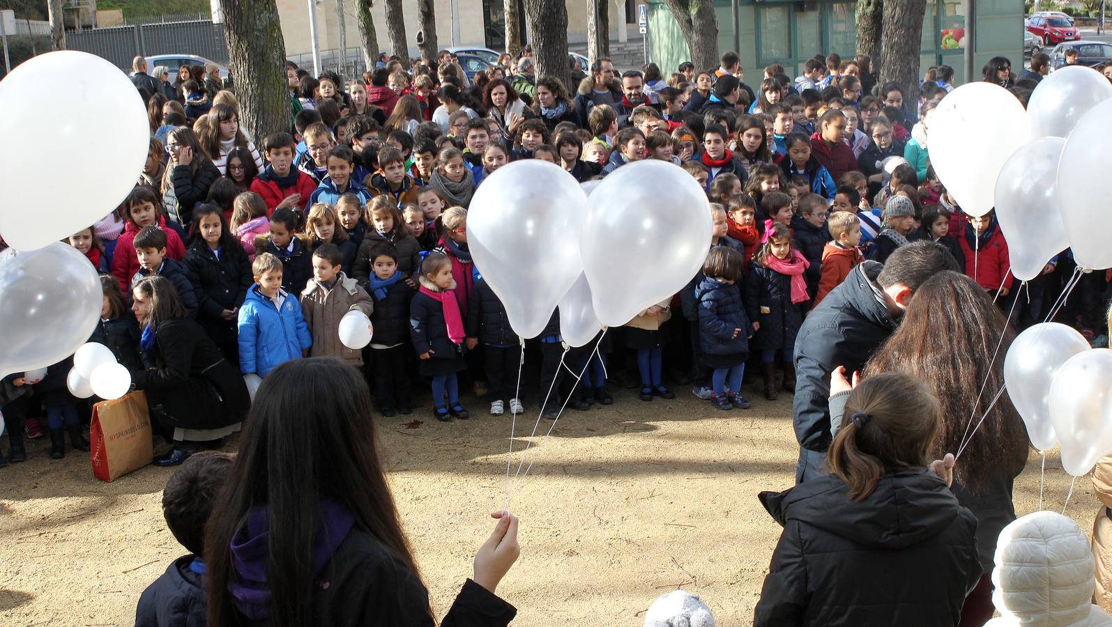 Los escolares de Segovia celebran el Día de la Paz