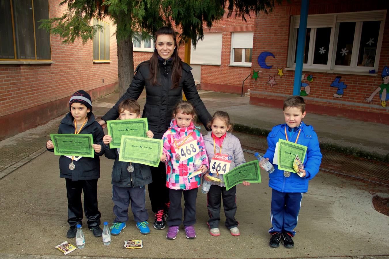 Carrera solidaria en Baltanás para recaudar fondos para Manos Unidas en la India