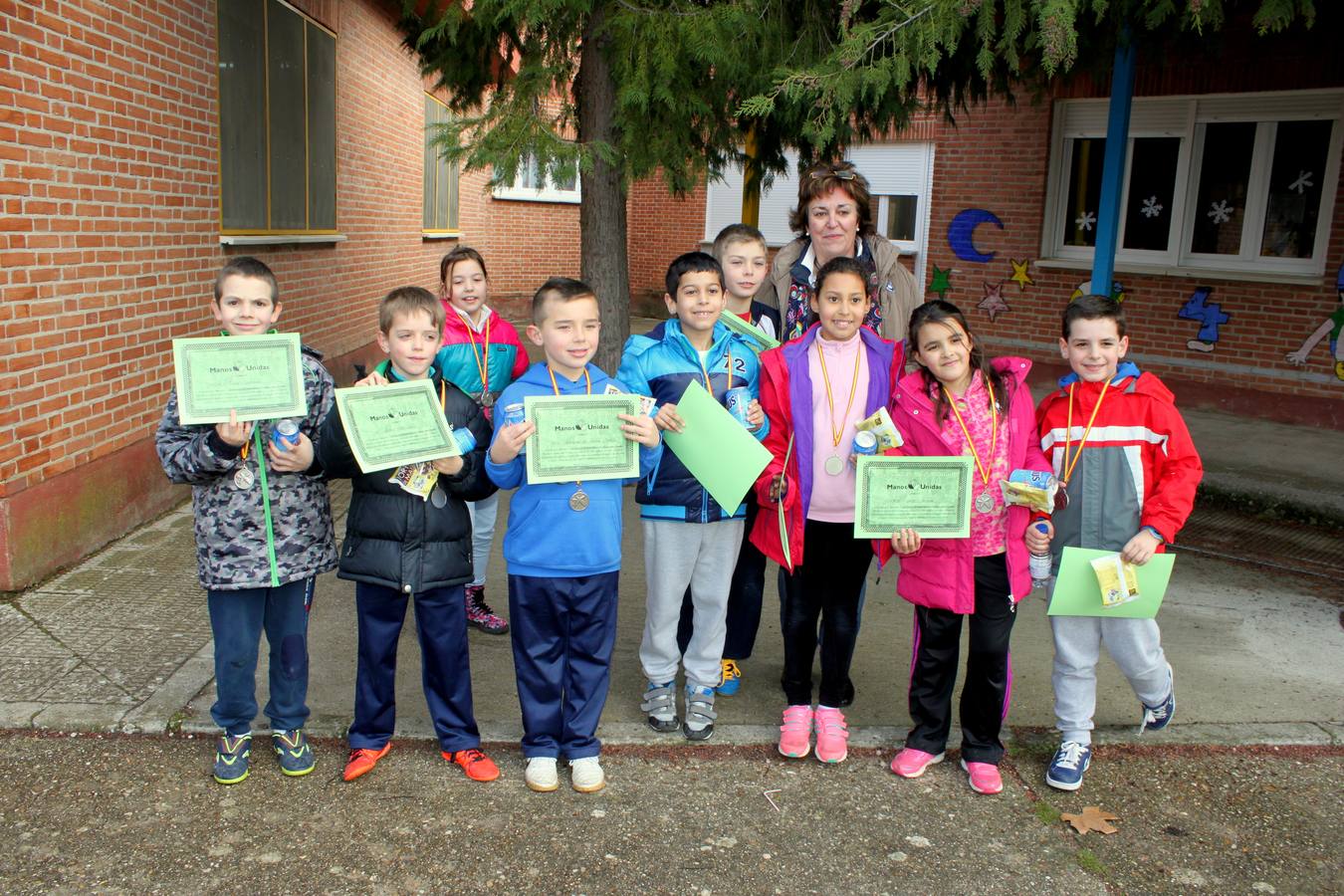 Carrera solidaria en Baltanás para recaudar fondos para Manos Unidas en la India