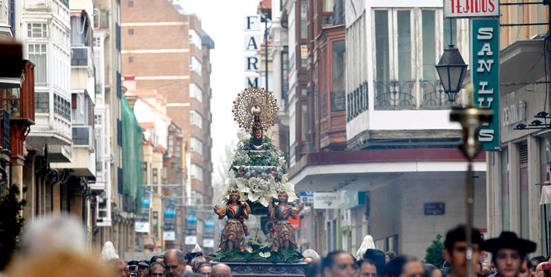 Palencia celebra la festividad de la Virgen de la Calle (2/2)