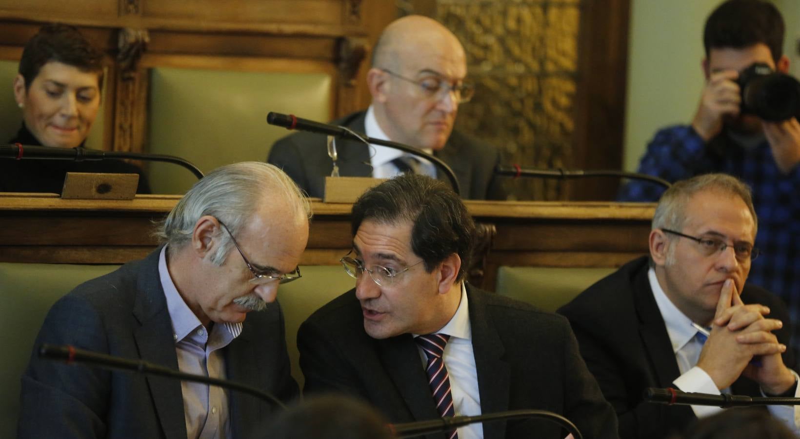 Pleno en el Ayuntamiento de Valladolid