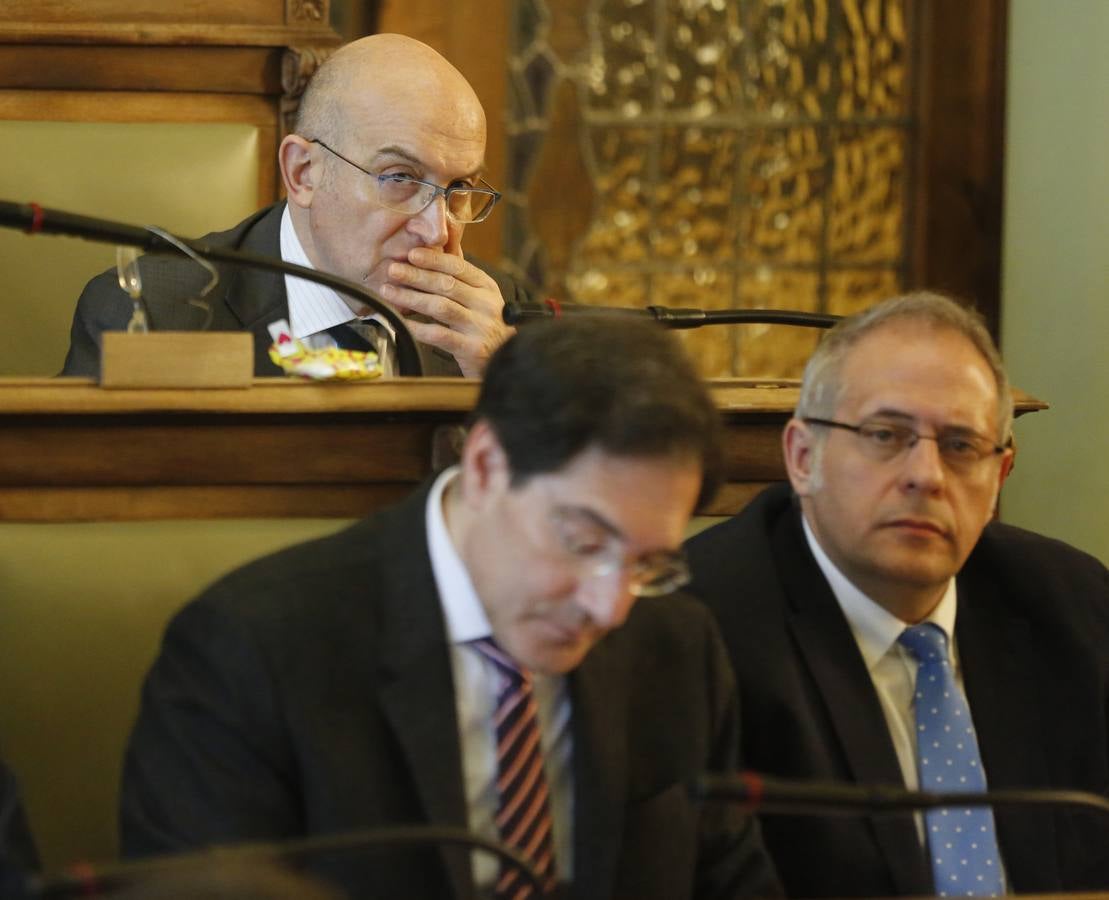 Pleno en el Ayuntamiento de Valladolid