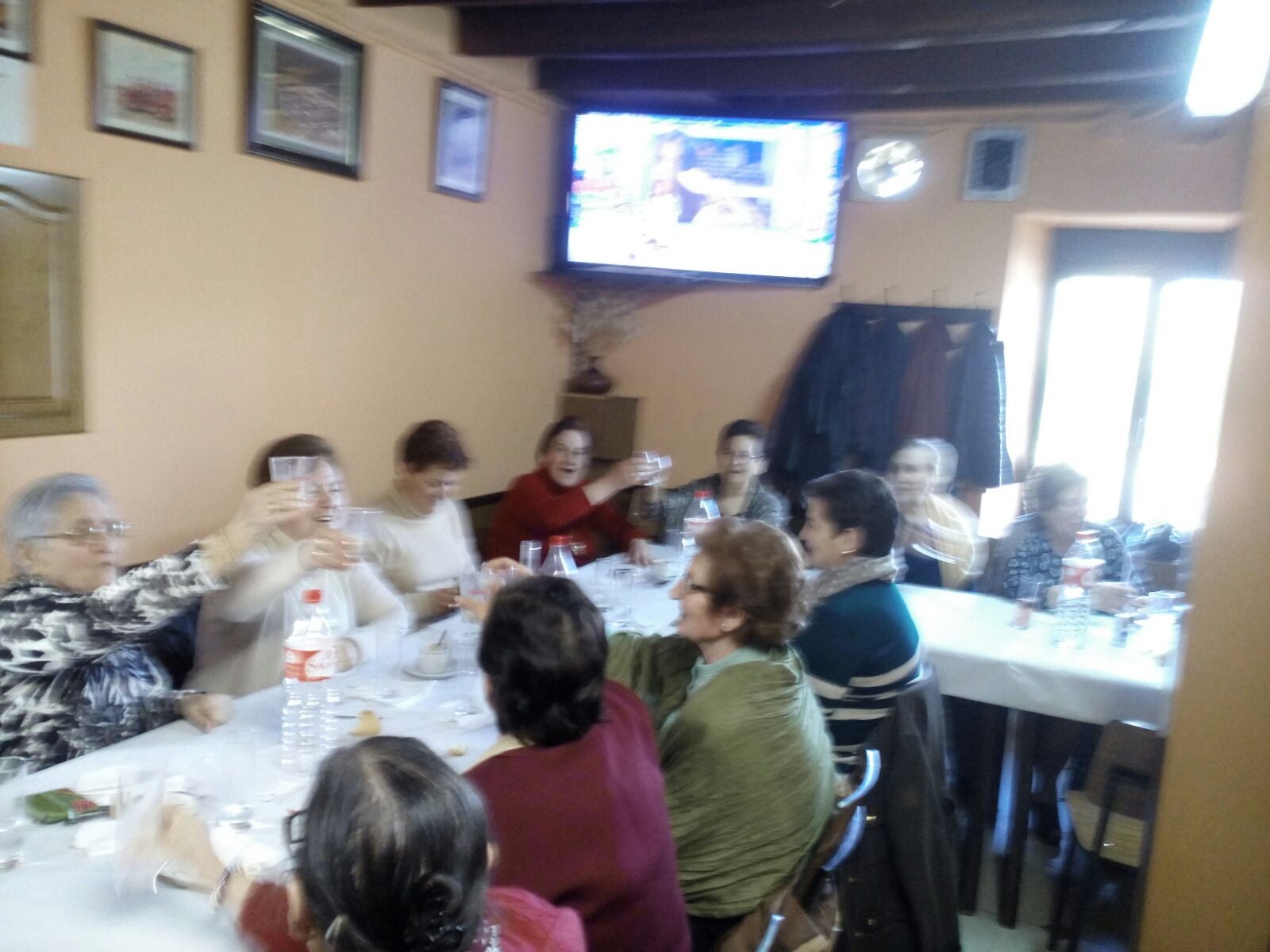 Celebración de la festividad de Las Águedas en Gallegos de Hornija