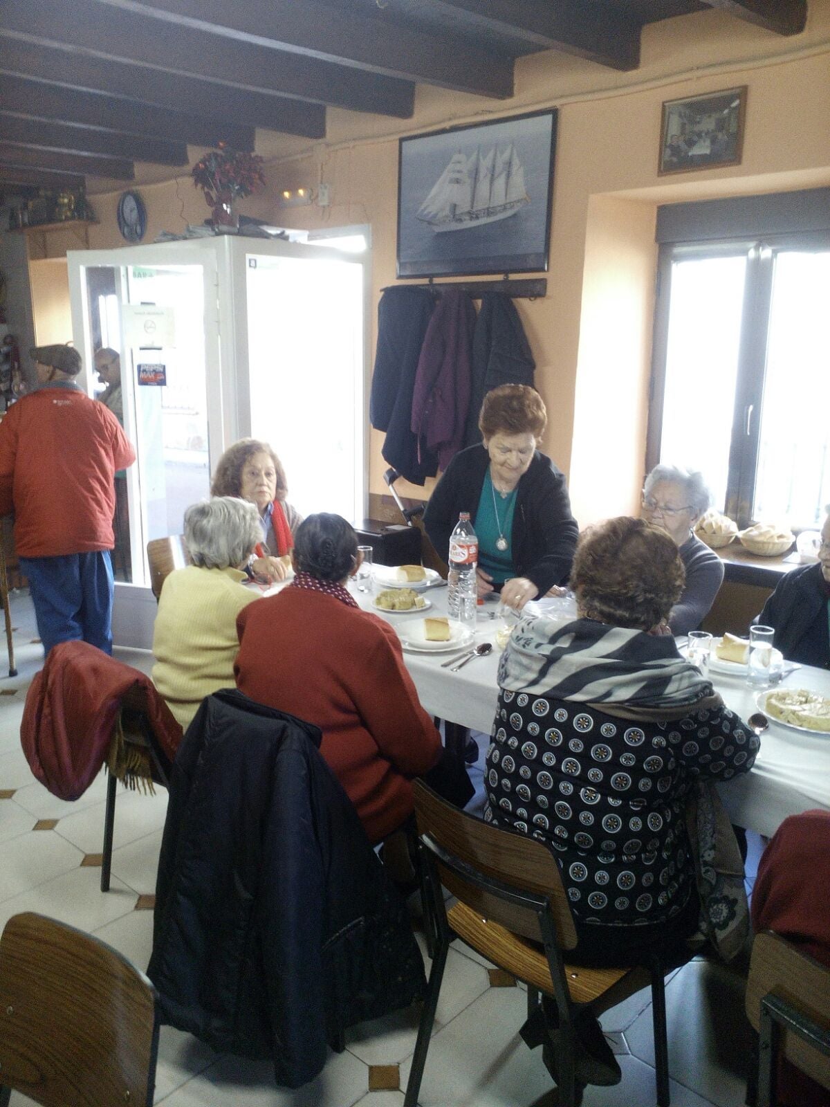 Celebración de la festividad de Las Águedas en Gallegos de Hornija