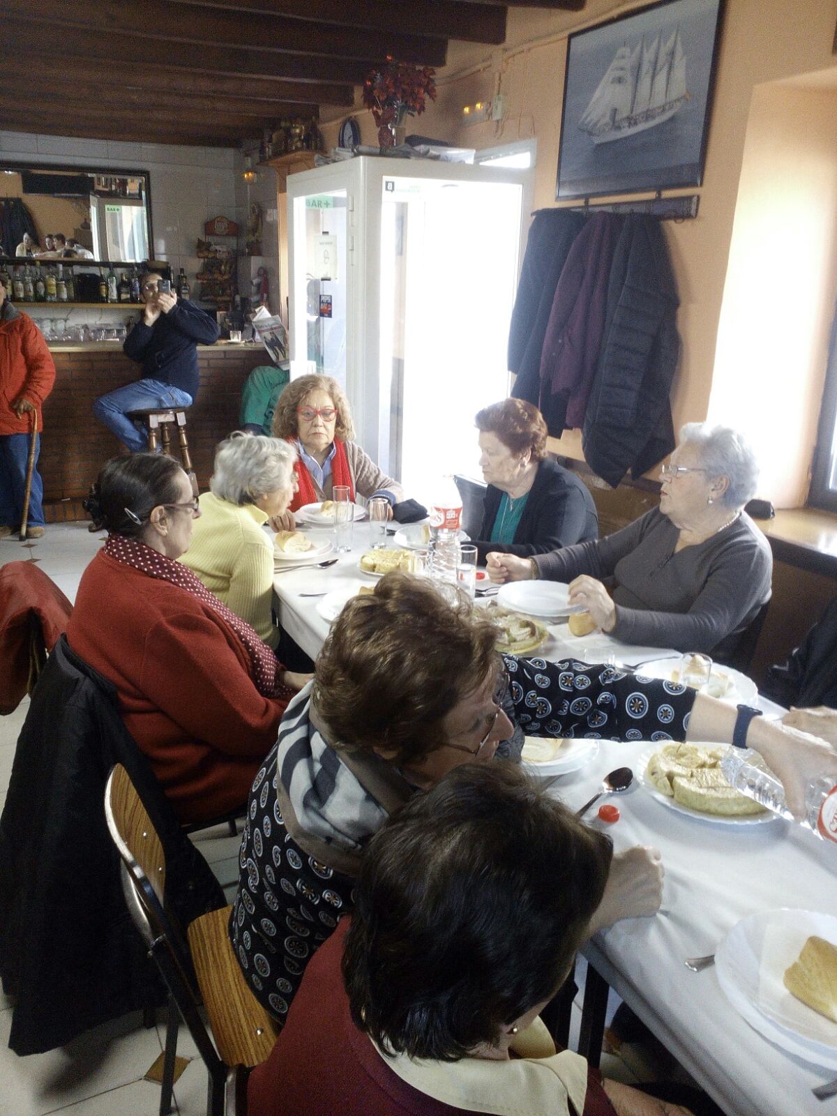 Celebración de la festividad de Las Águedas en Gallegos de Hornija