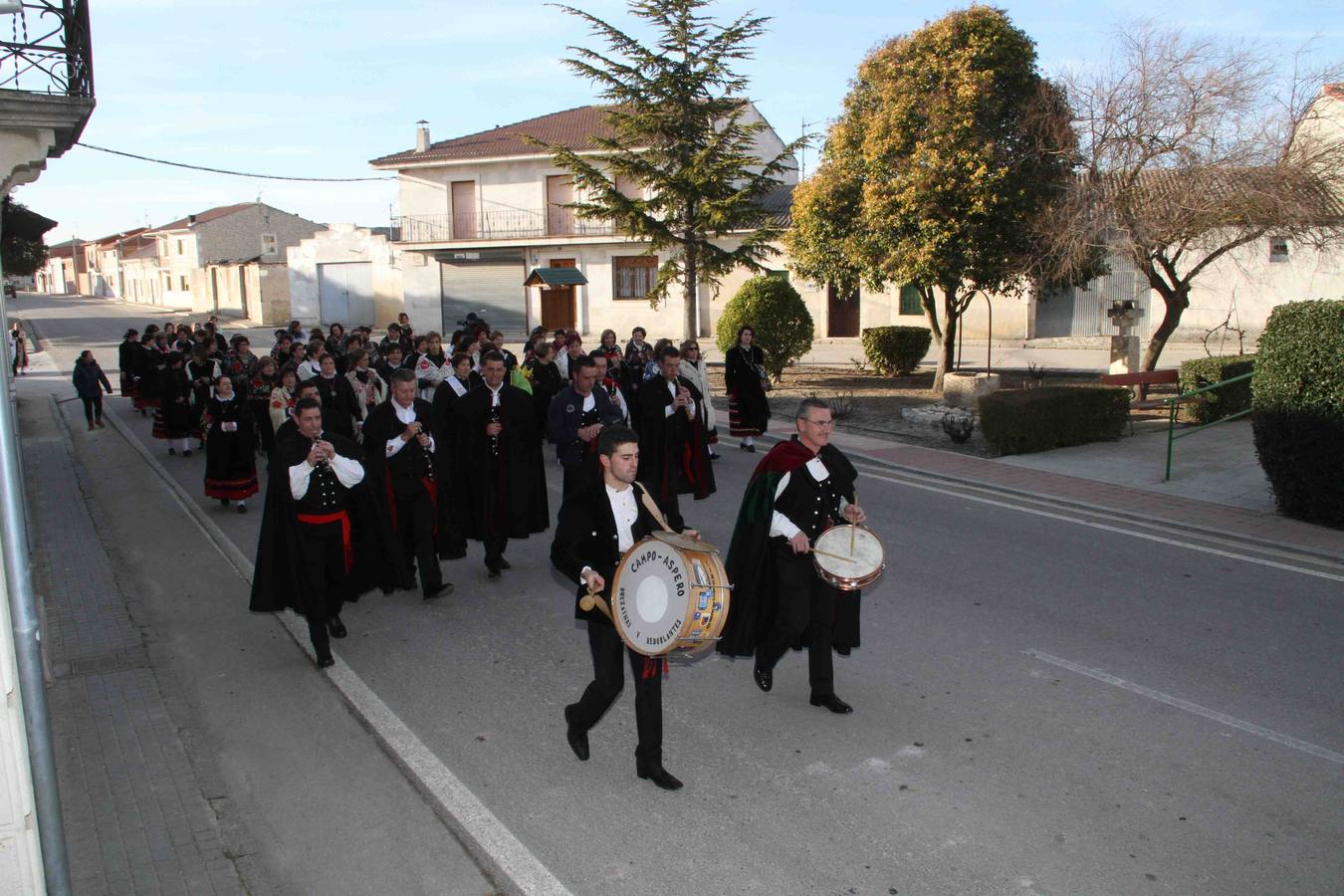 Festividad de las Águedas en Peñafiel y Campaspero
