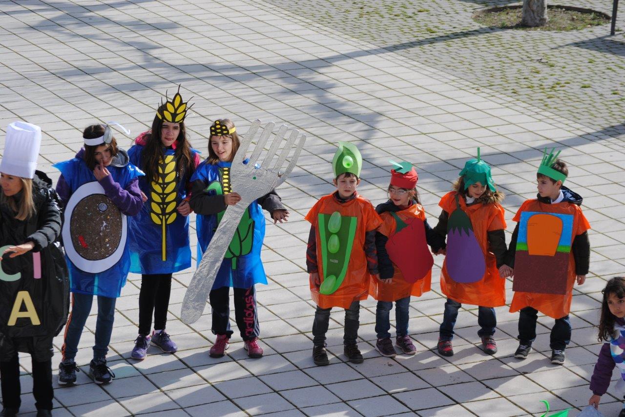 Carnaval en el CEIP El Prado y CEIP San Roque de Megeces y Cogeces de Íscar.