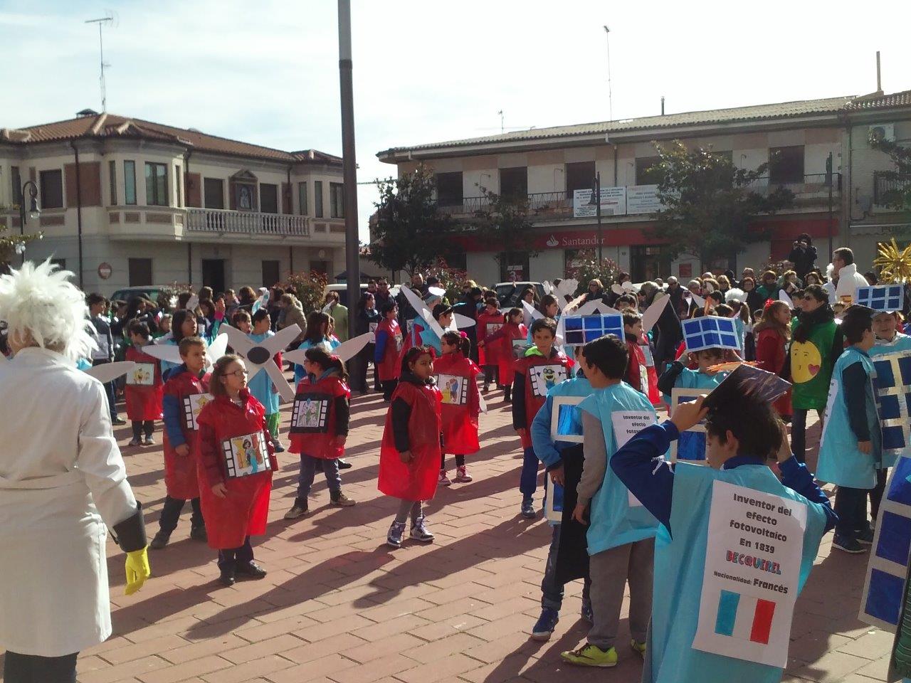 Carnaval en el CEIP Virgen de Sacedón de Pedrajas de San Esteban.