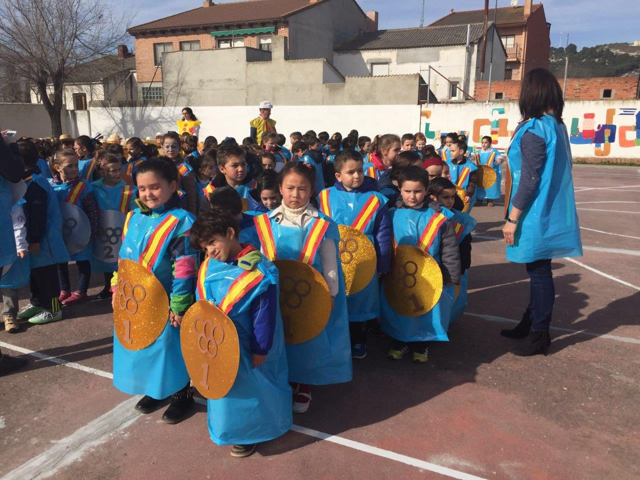 Carnaval en el colegio Alvar Fáñez de Íscar.