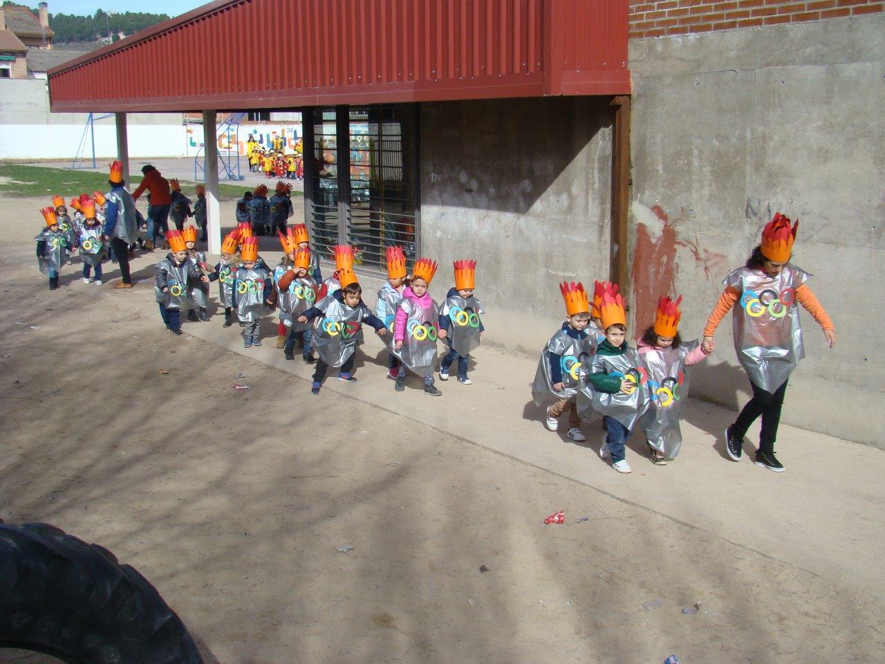 Carnaval en el colegio Alvar Fáñez de Íscar.