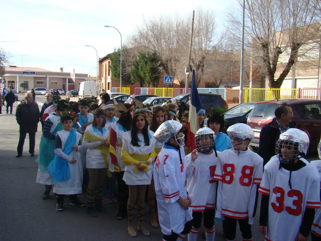 Carnaval en el colegio Alvar Fáñez de Íscar.