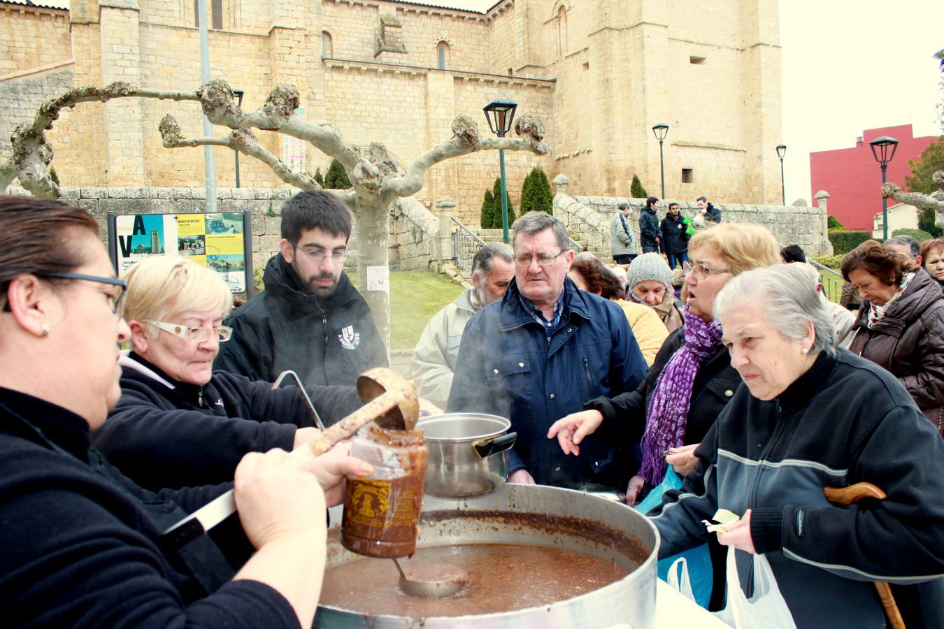 Fiesta de la matanza en Villamuriel (Palencia)