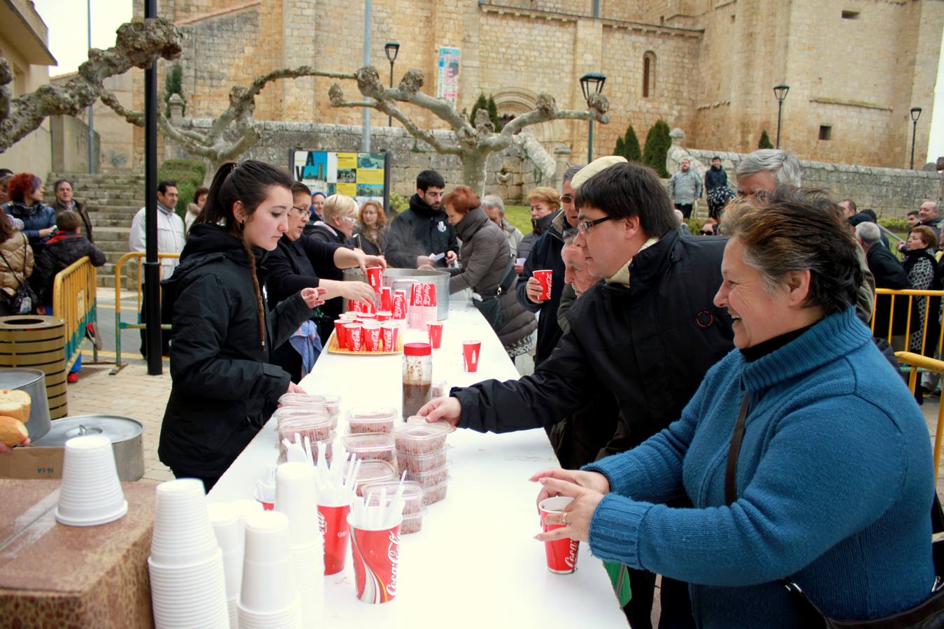 Fiesta de la matanza en Villamuriel (Palencia)