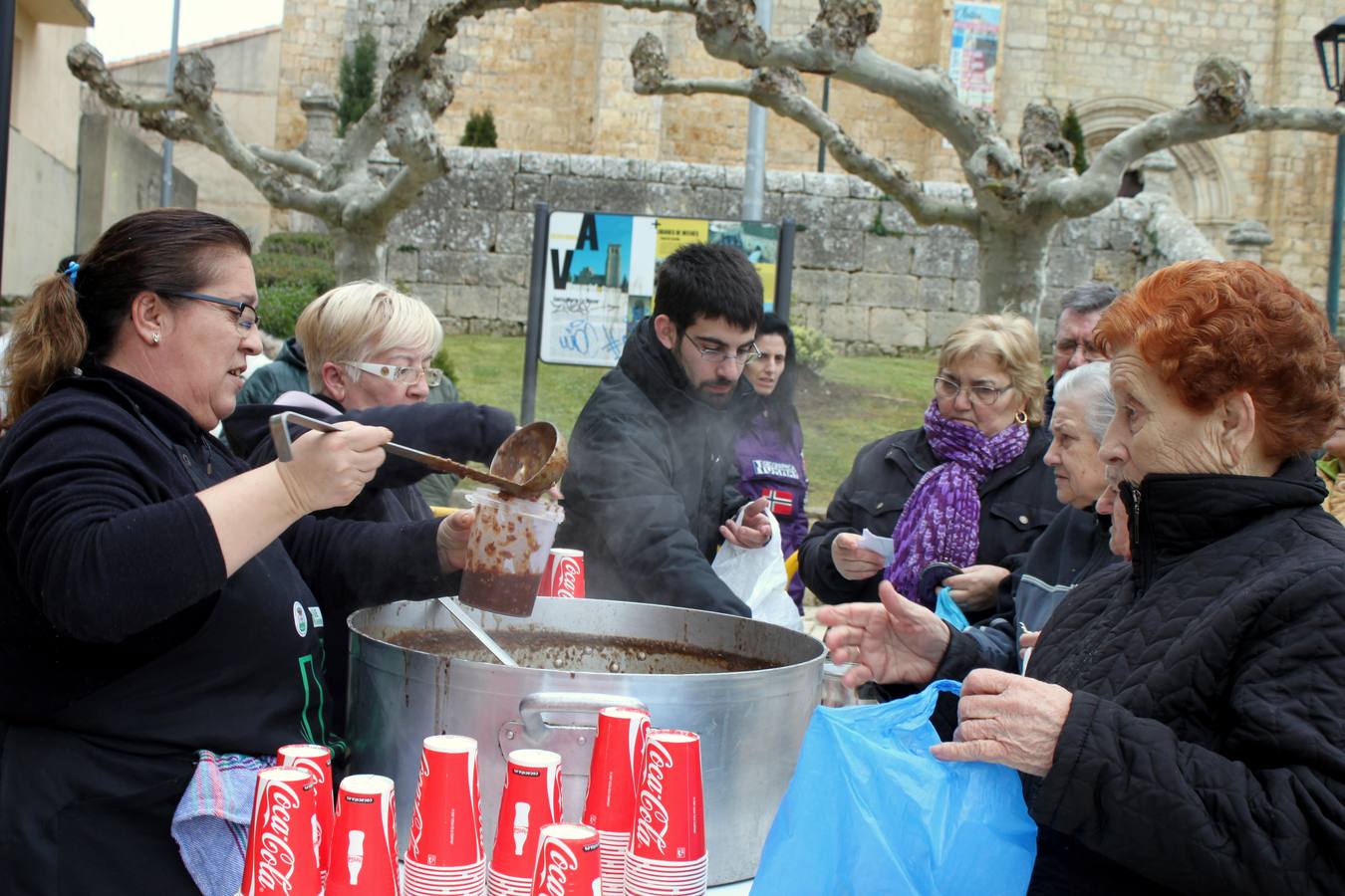 Fiesta de la matanza en Villamuriel (Palencia)