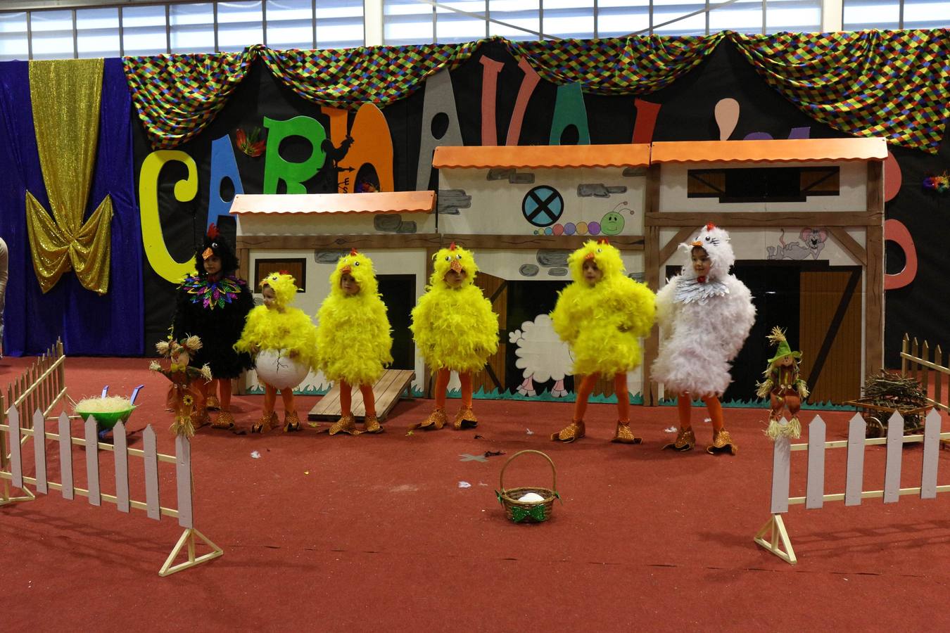 Sábado de carnaval en Mojados.