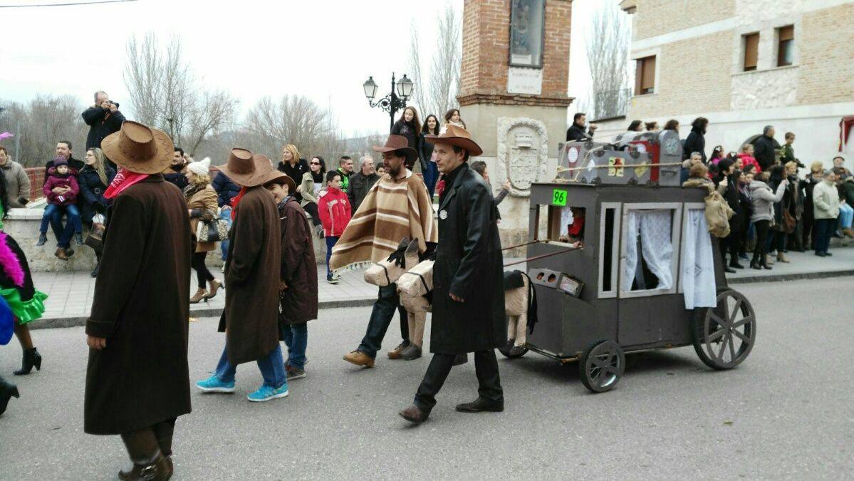 Sábado de Carnaval en Tudela de Duero.