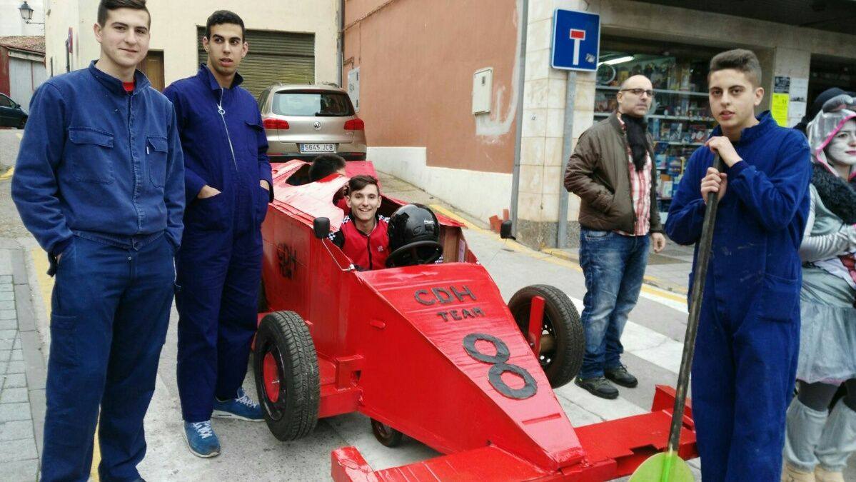 Sábado de Carnaval en Tudela de Duero.