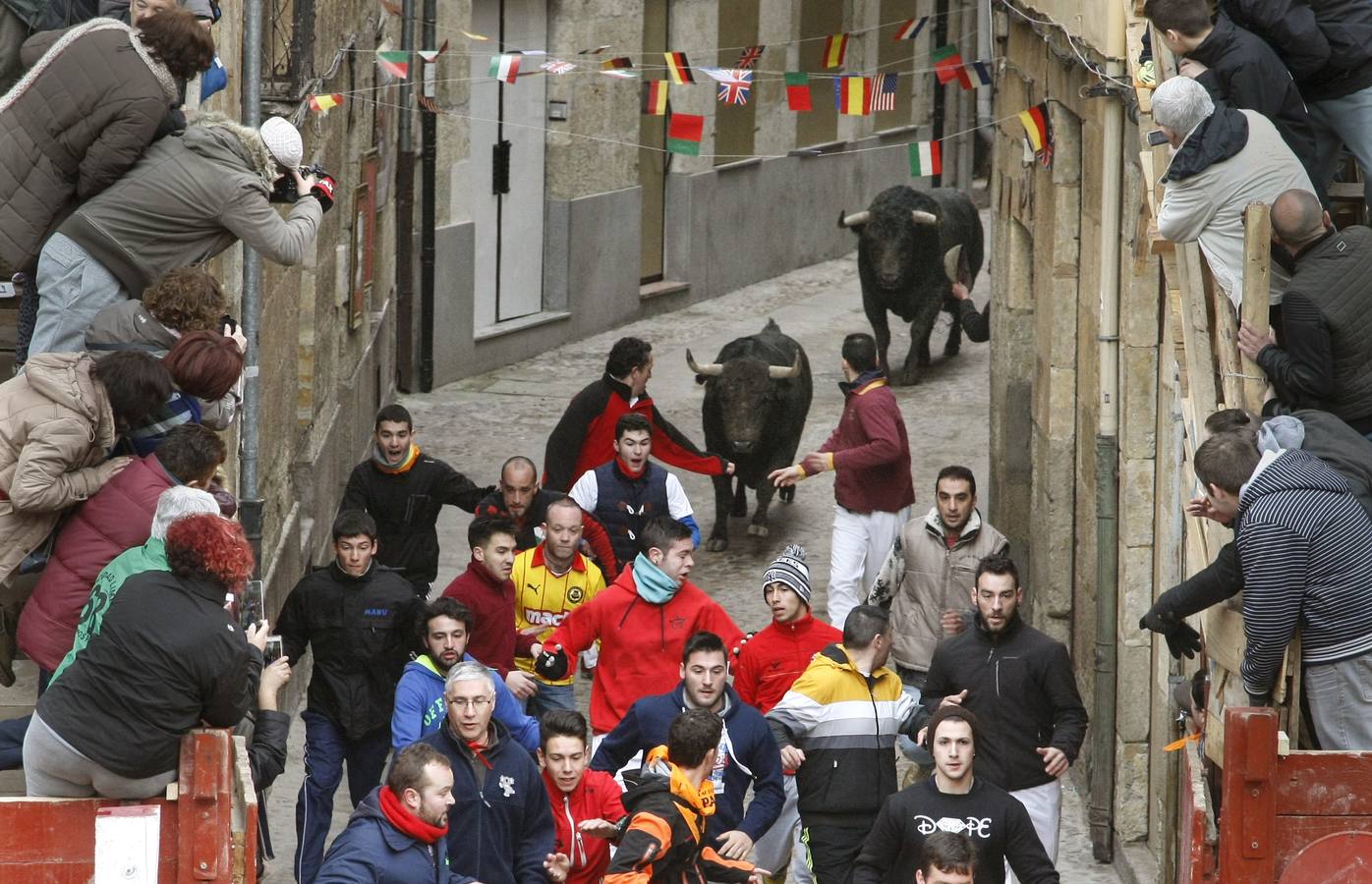 Jornada del lunes en el Carnaval del Toro de Ciudad Rodrigo (Salamanca)