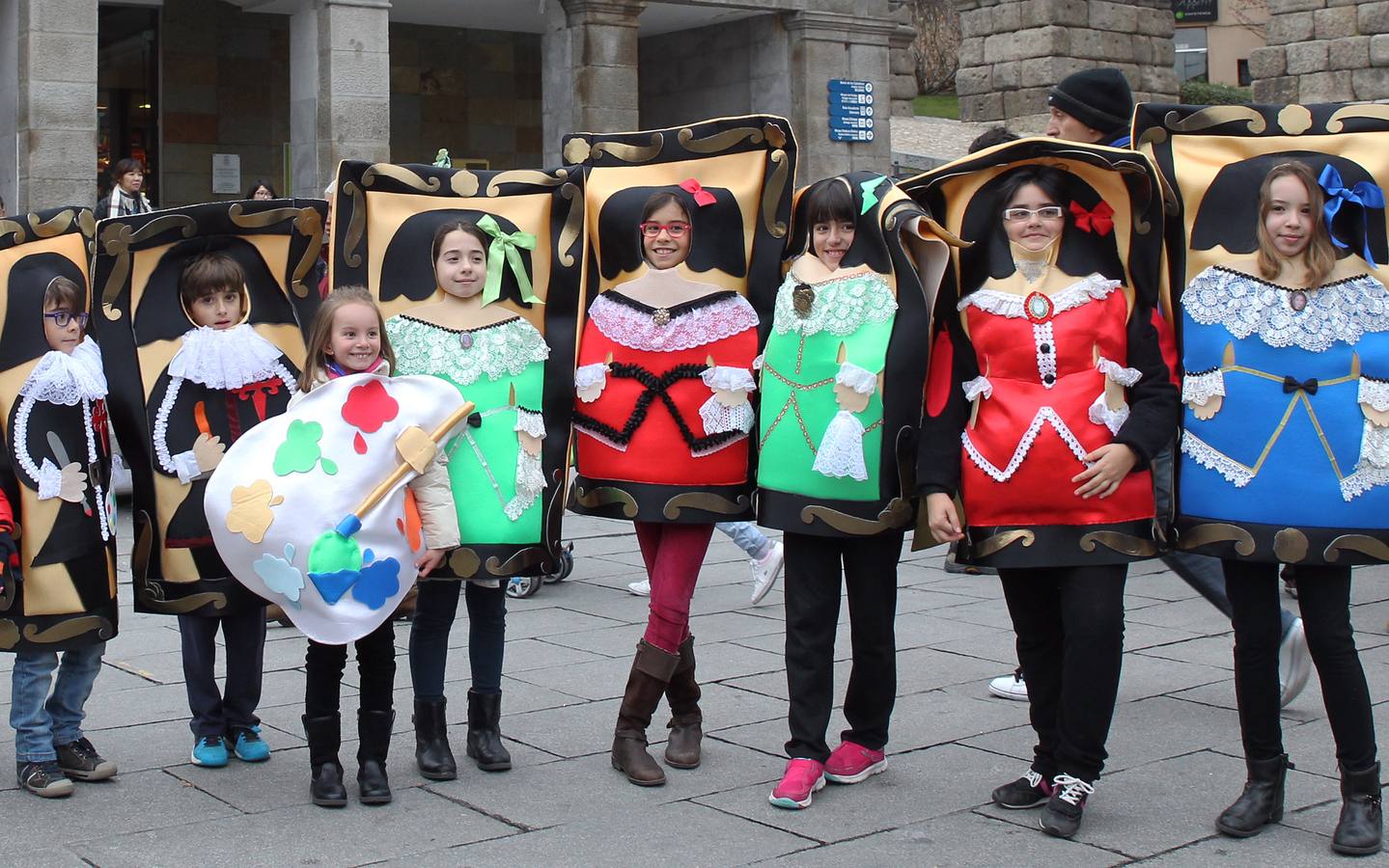 Desfile infantil del lunes de Carnaval en Segovia
