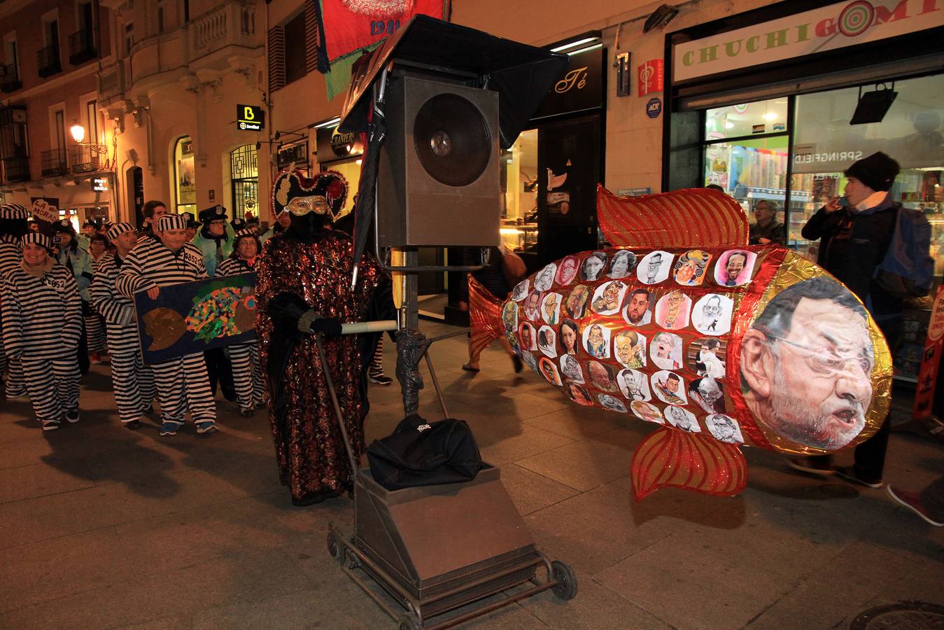 El entierro de la sardina despide el Carnaval de Segovia