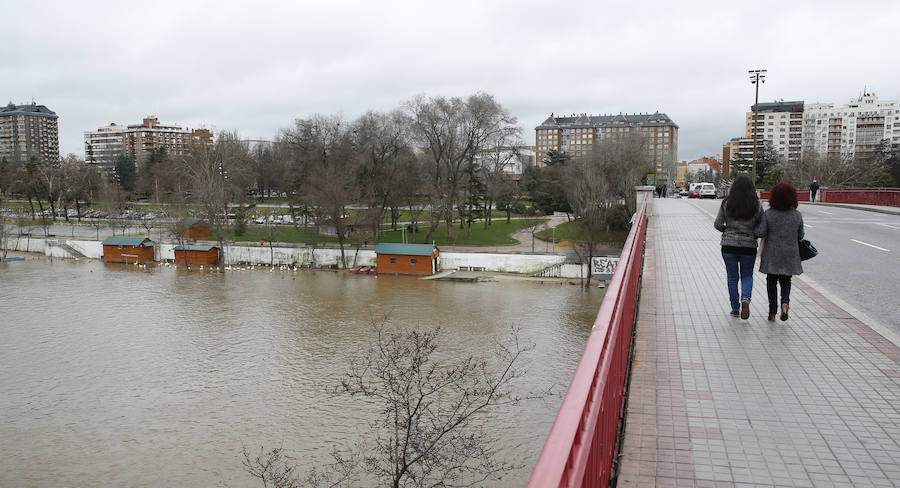 Río Pisuerga en la capital vallisoletana.