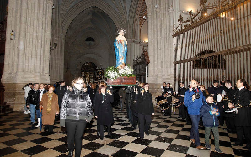 Viacrucis cuaresmal en Palencia