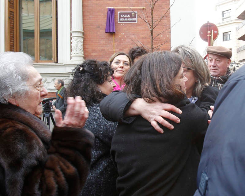 Palencia dedica una calle a José María Hernández