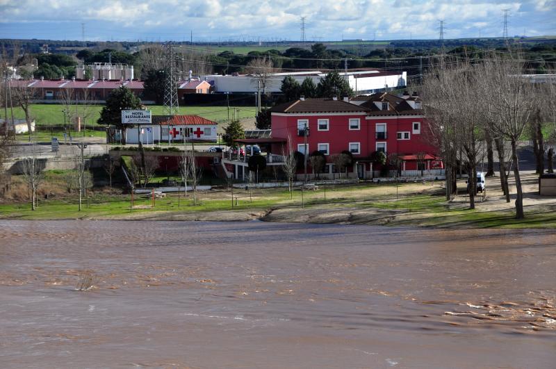 Río Duero en Tordesillas.