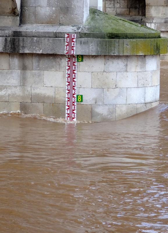 Río Pisuerga en Valladolid capital.