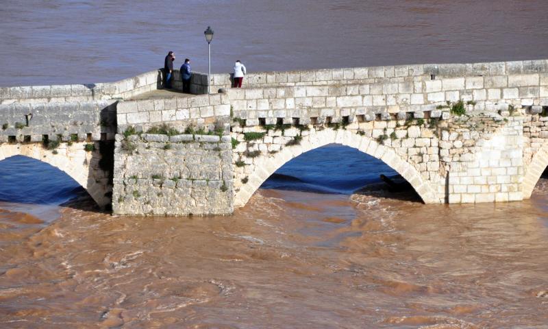 Río Pisuerga en Simancas.