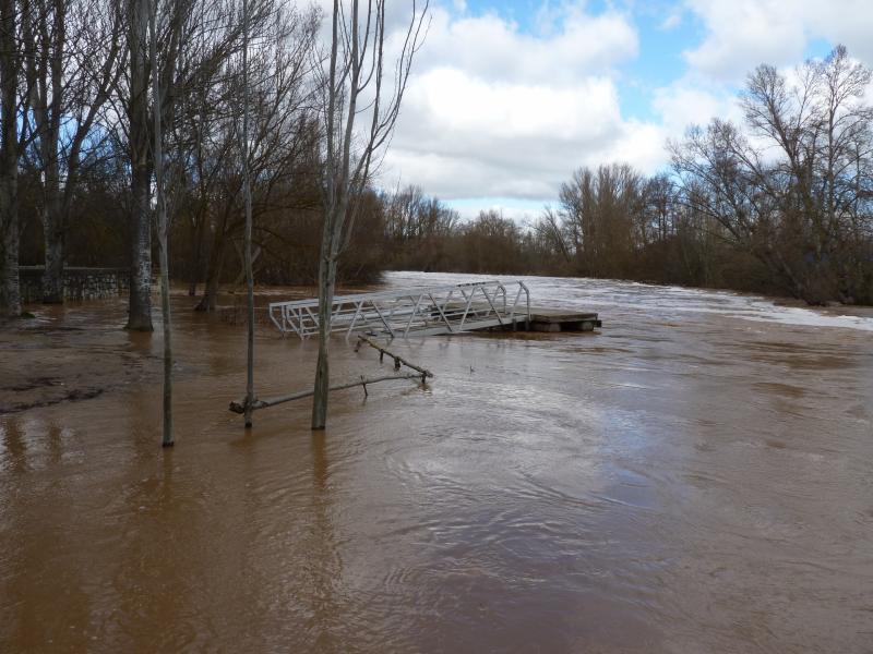 Río Duero en Tudela.