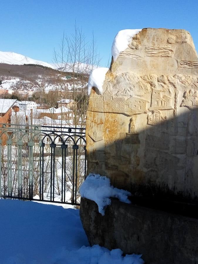 Nieve en Guardo (Palencia)