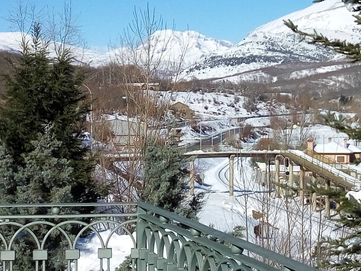 Nieve en Guardo (Palencia)