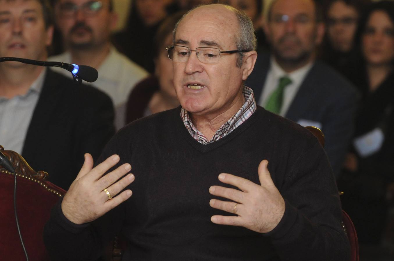 El policía nacional jubilado Pedro Mielgo Silván, que propició la detención de dos de las acusadas.