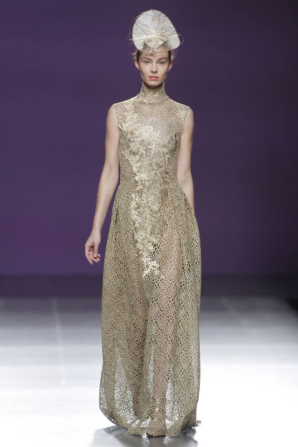 Desfile de la vallisoletana Esther Noriega en la Mercedes-Benz Fashion Week Madrid