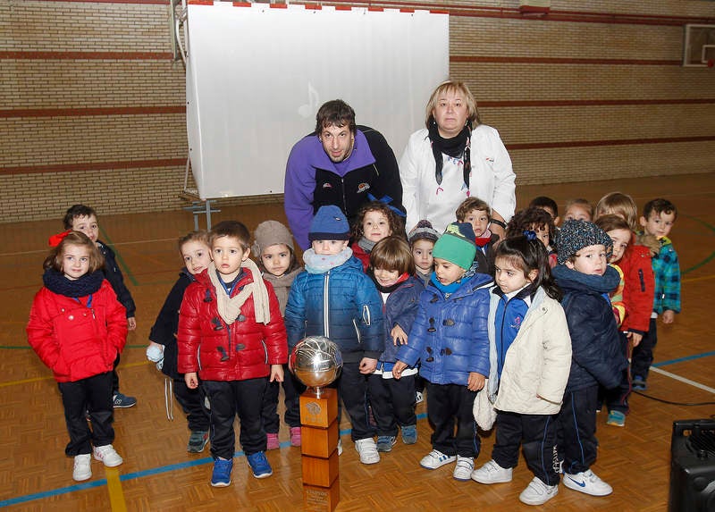 El Quesos Cerrato visita el colegio Marista Castilla de Palencia