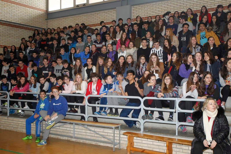 El Quesos Cerrato visita el colegio Marista Castilla de Palencia